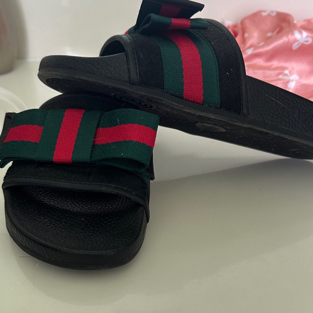 Gucci Black Slides